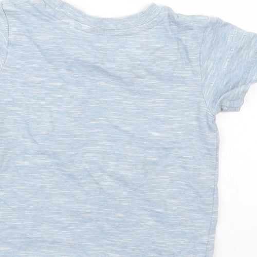 Matalan Boys Blue   Basic T-Shirt Size 12-18 Months