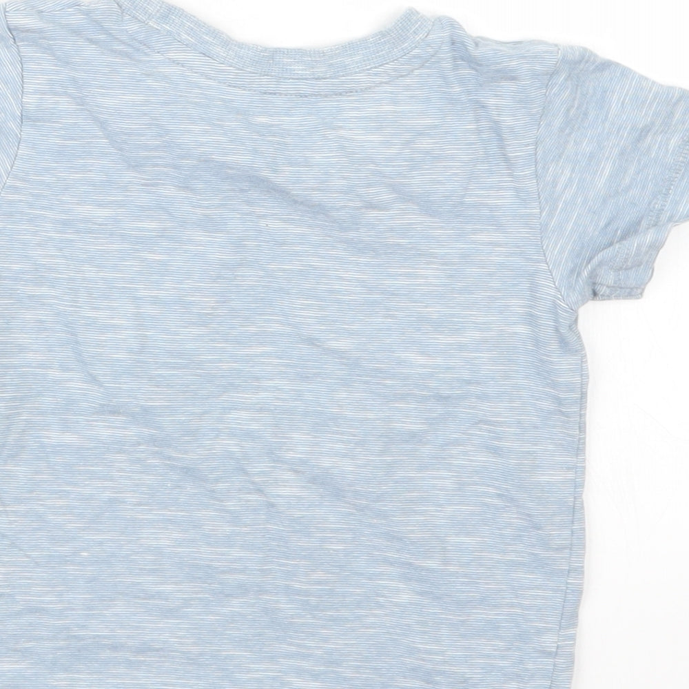 Matalan Boys Blue   Basic T-Shirt Size 12-18 Months