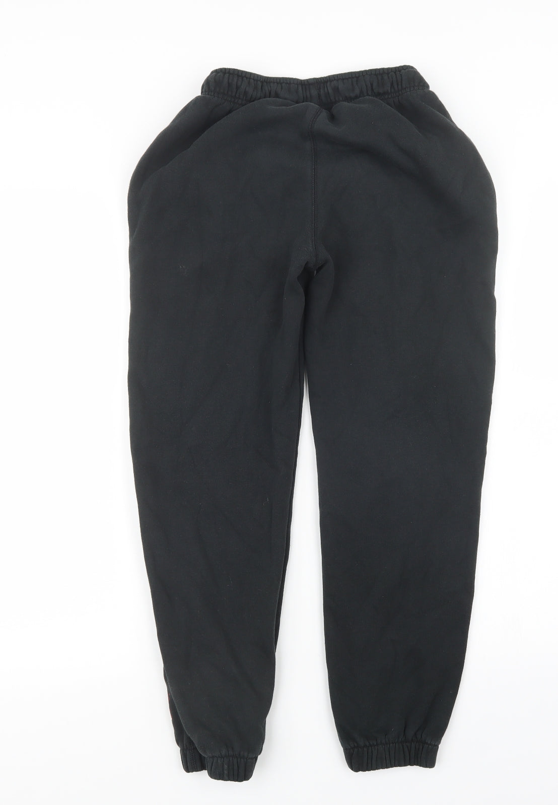 Preworn Boys Black   Jogger Trousers Size 12-13 Years