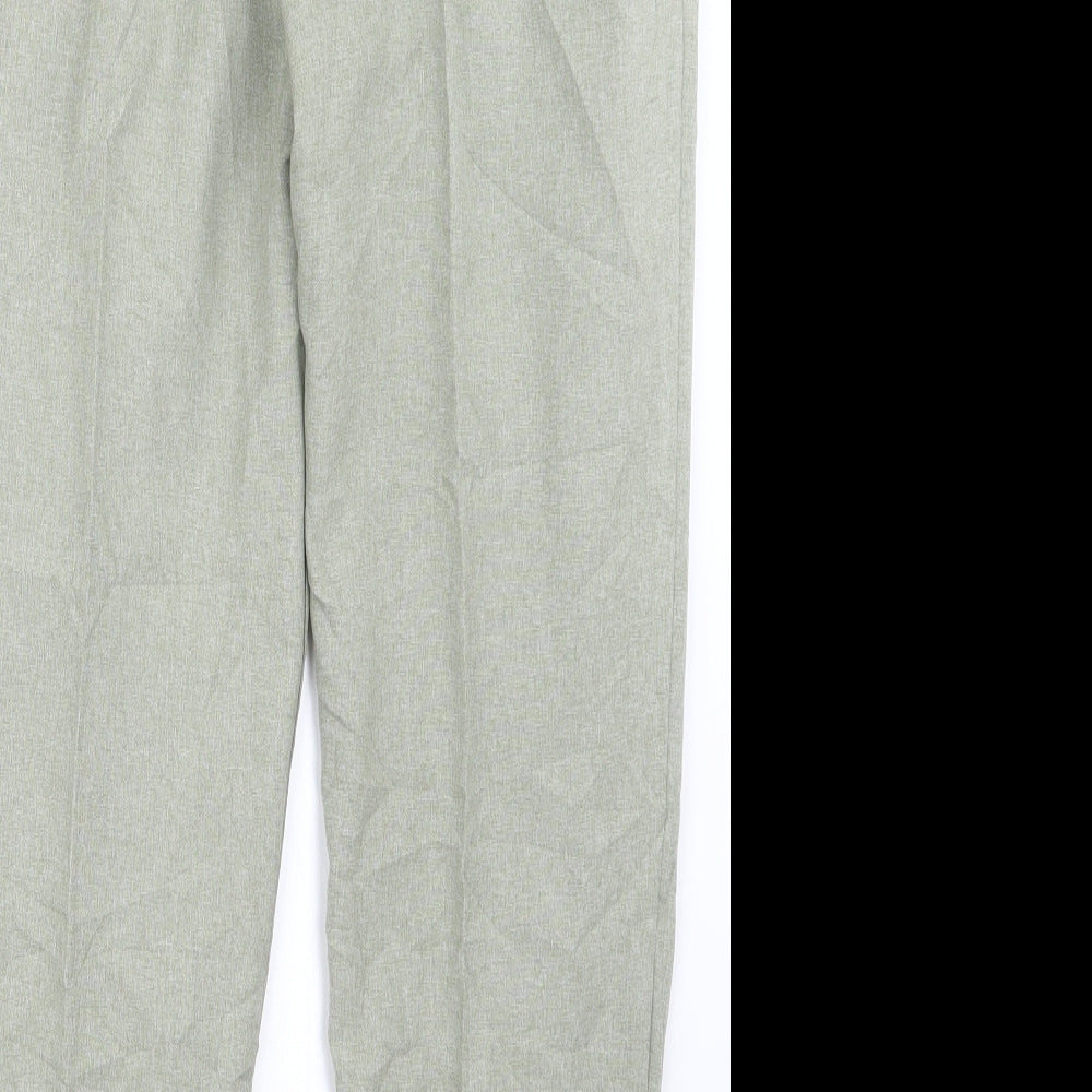 Classic Womens Green   Trousers  Size 16 L27.5 in