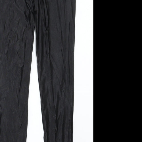 Glamorous Womens Black   Trousers  Size 12 L29 in