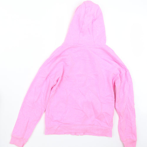 TU Girls Pink   Full Zip Hoodie Size 12 Years