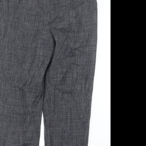 Papaya Womens Black   Trousers  Size 10 L28.5 in