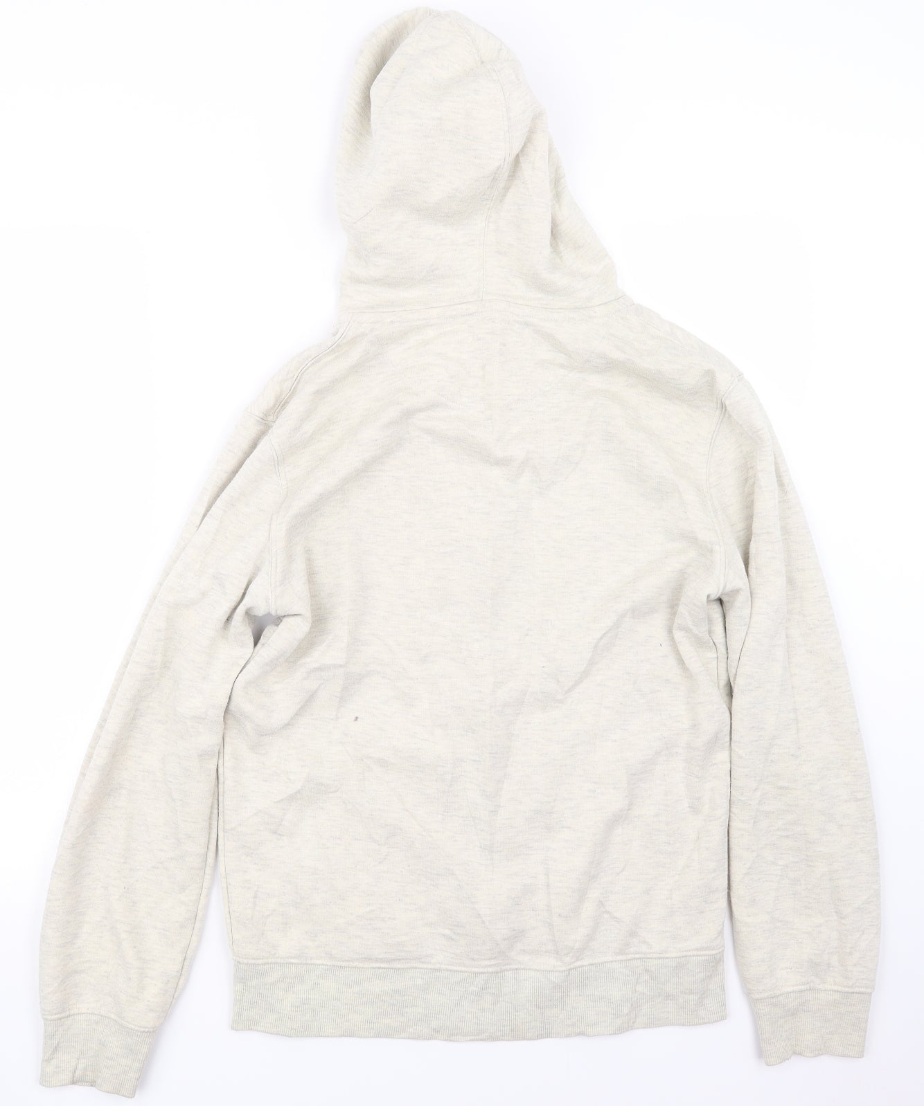 Easy Mens Ivory   Full Zip Hoodie Size S