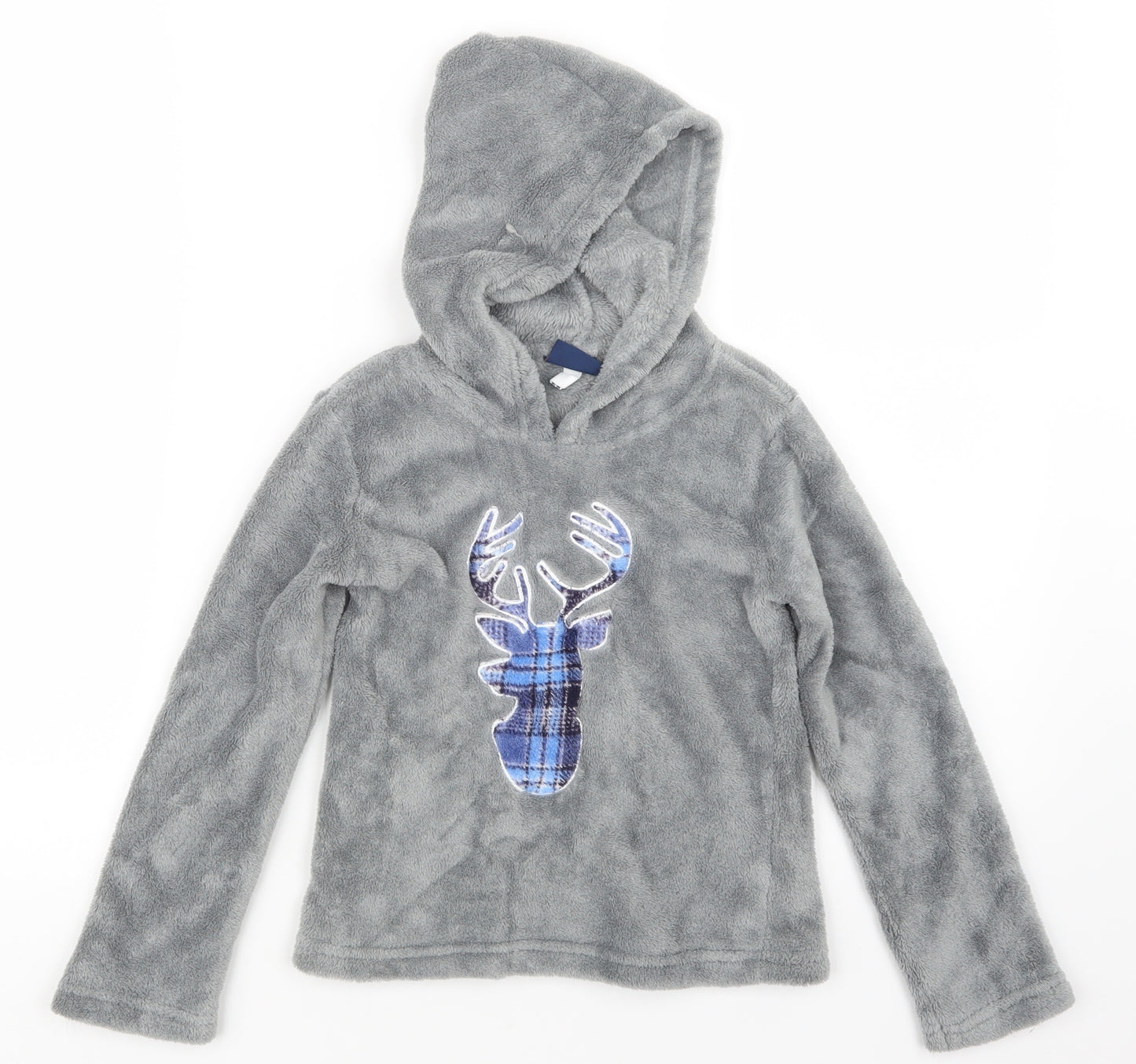 SA Girls Grey   Pullover Hoodie Size 7-8 Years