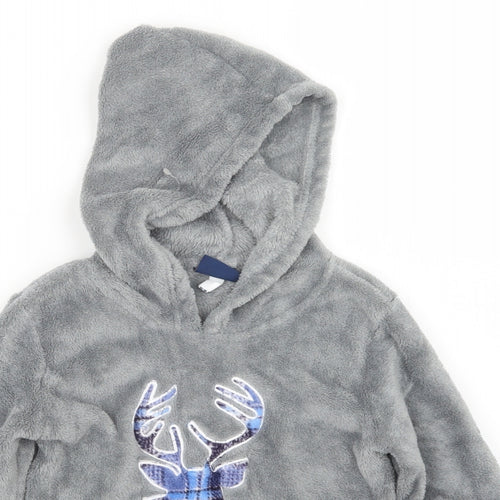 SA Girls Grey   Pullover Hoodie Size 7-8 Years