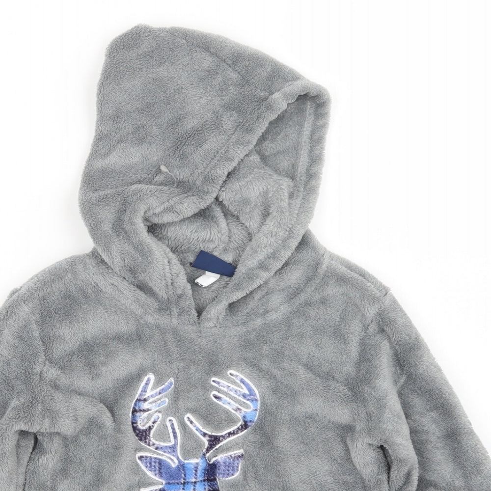 SA Girls Grey   Pullover Hoodie Size 7-8 Years
