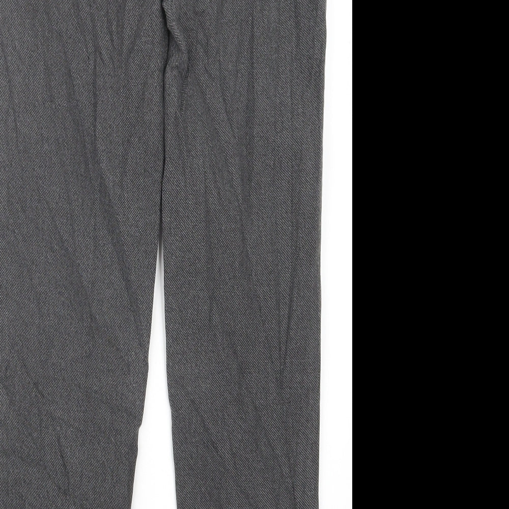 Hilary Radley Womens Grey   Trousers  Size 10 L26 in