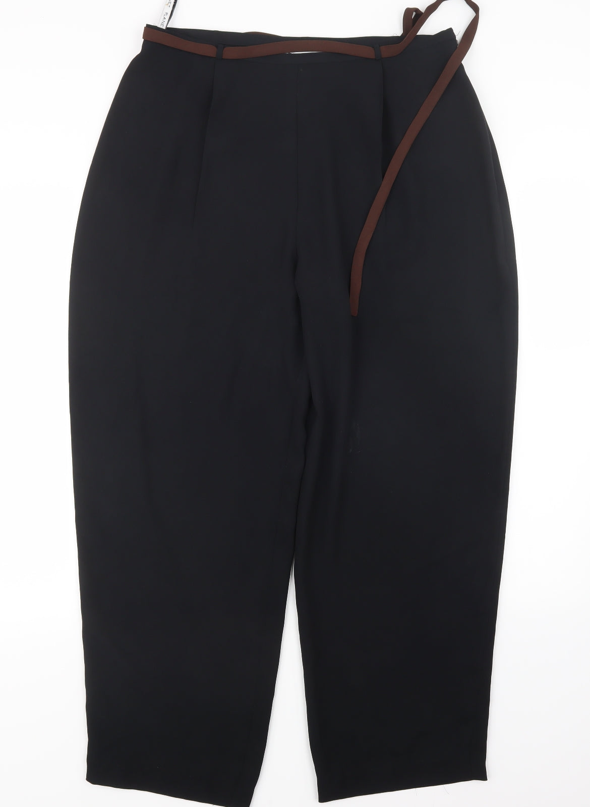 Planet Womens Black   Trousers  Size 16 L28 in