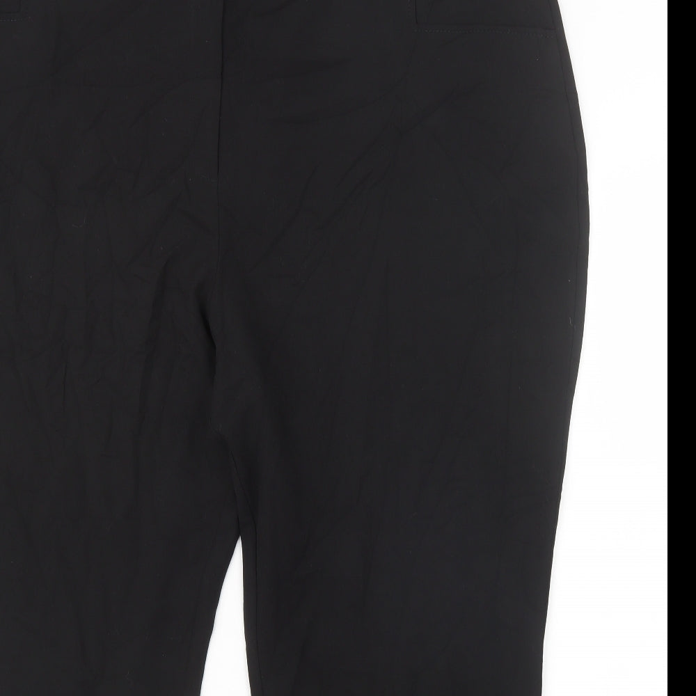 Capsule Womens Black   Trousers  Size 26 L26 in