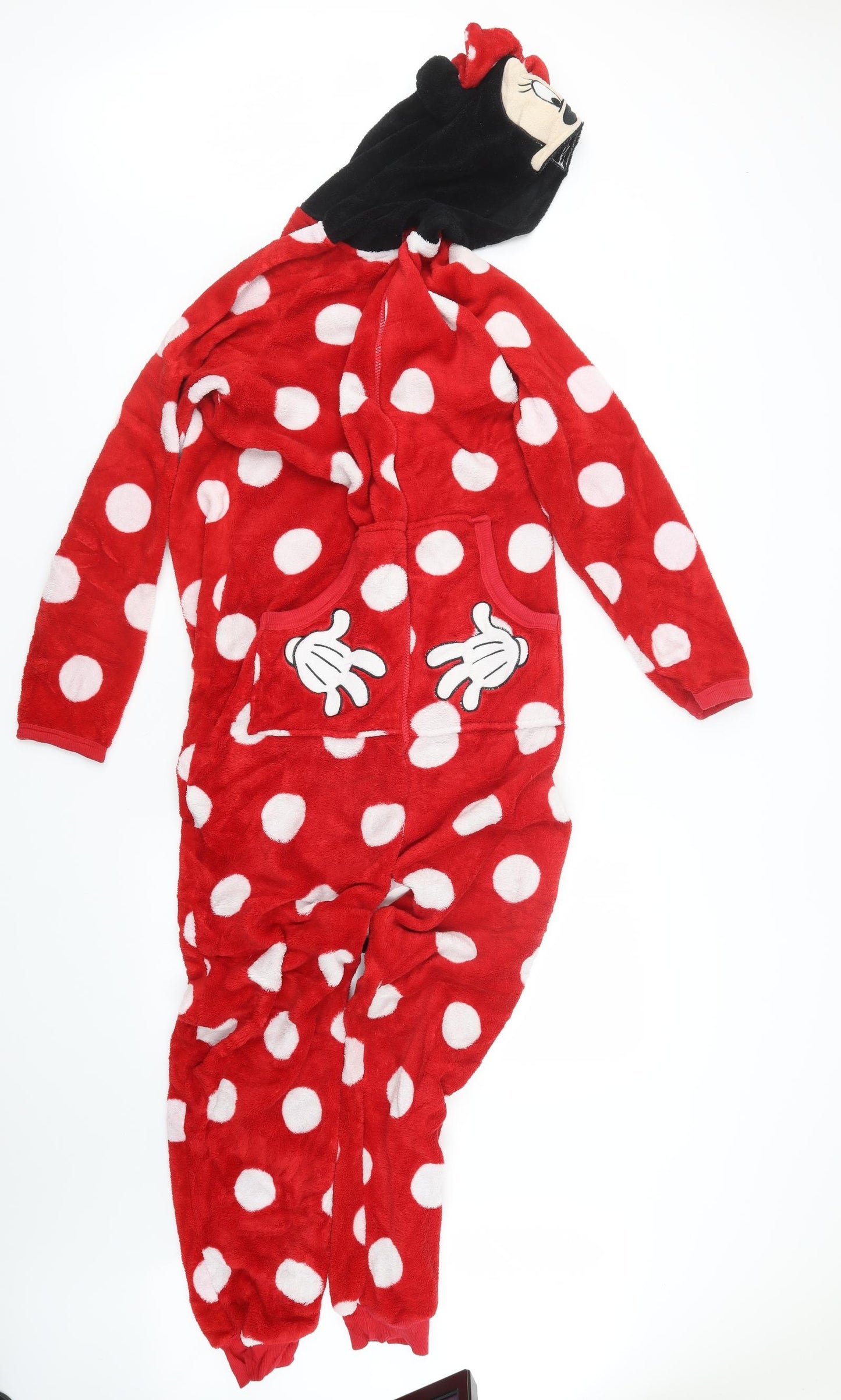 Love to Lounge Womens Red Geometric  Top One Piece Size 10  - Minnie Mouse