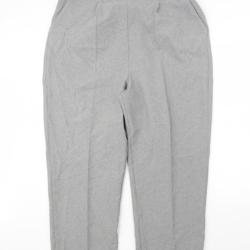 BM Womens Grey   Trousers  Size 20 L26 in