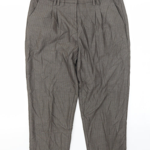 Autograph Womens Brown   Trousers  Size 12 L25 in