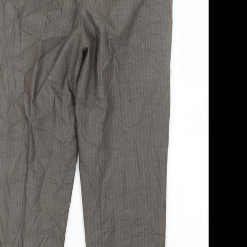 Autograph Womens Brown   Trousers  Size 12 L25 in