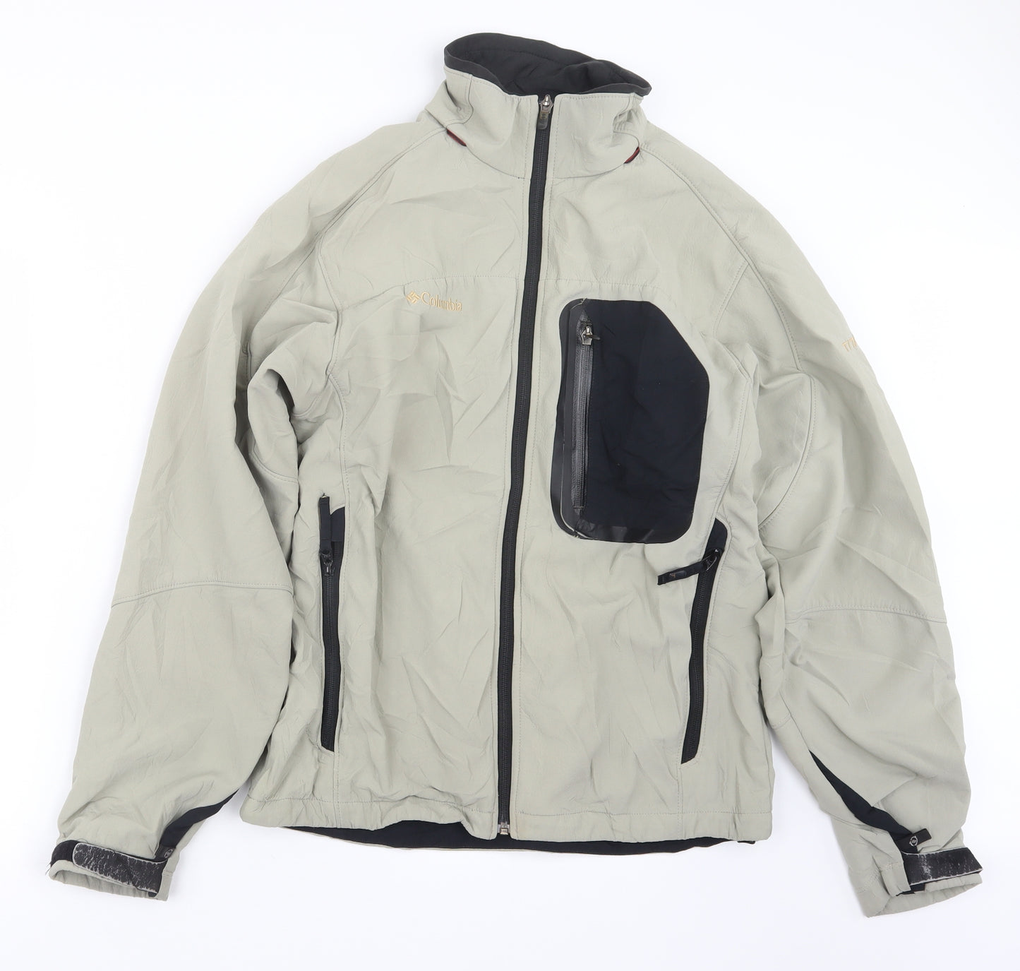 Columbia Mens Beige   Jacket  Size S