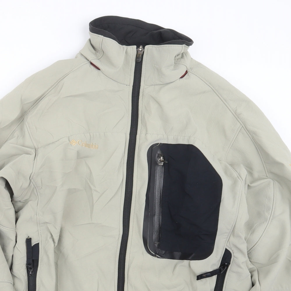 Columbia Mens Beige   Jacket  Size S