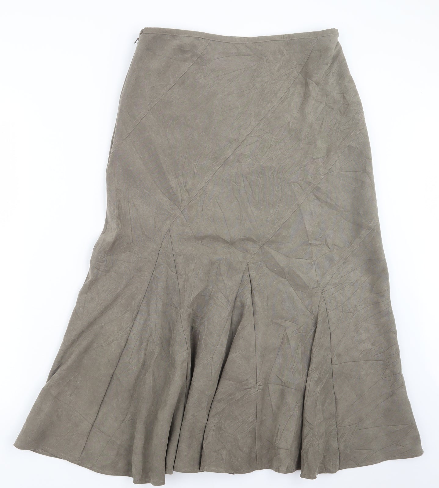 Debenhams Womens Green   A-Line Skirt Size 14