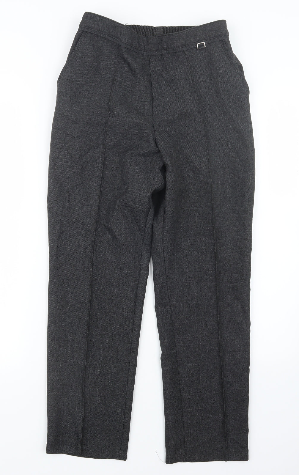 Marks and Spencer Womens Grey   Trousers  Size 8 L27 in