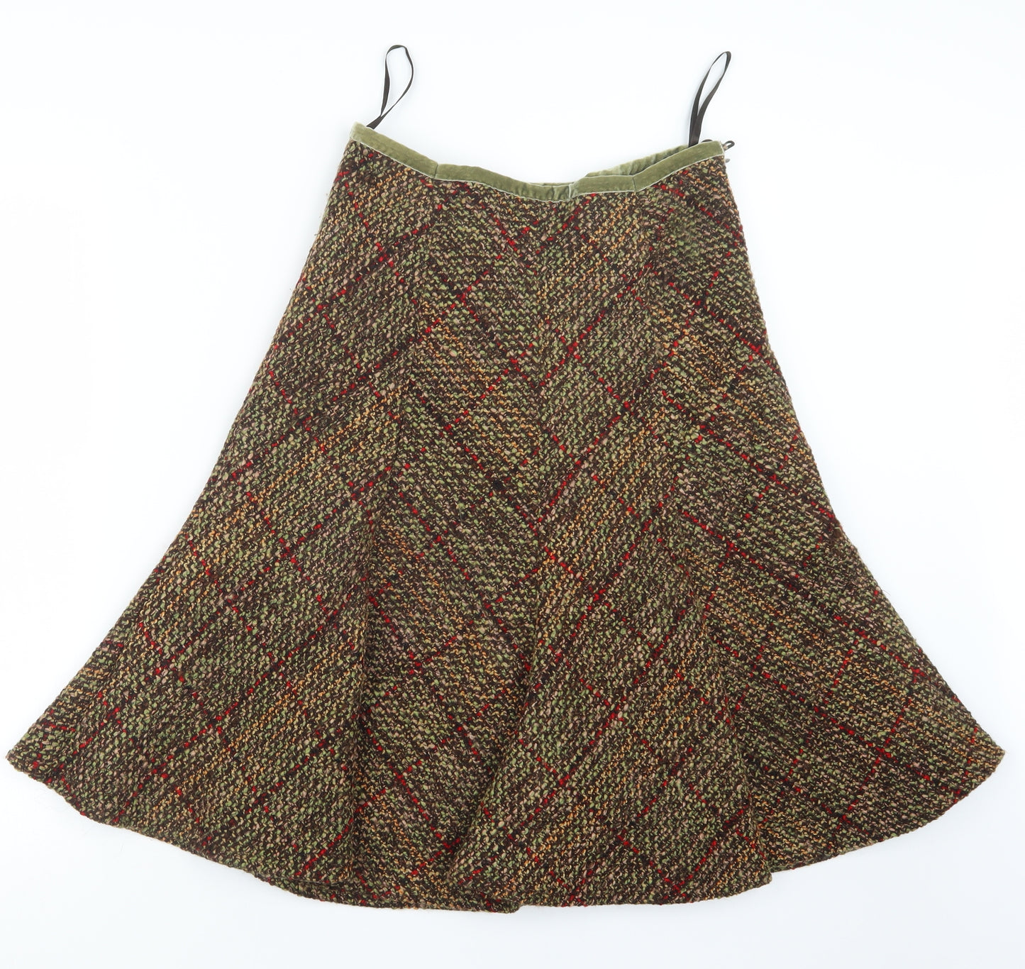Per Una Womens Green   A-Line Skirt Size 12