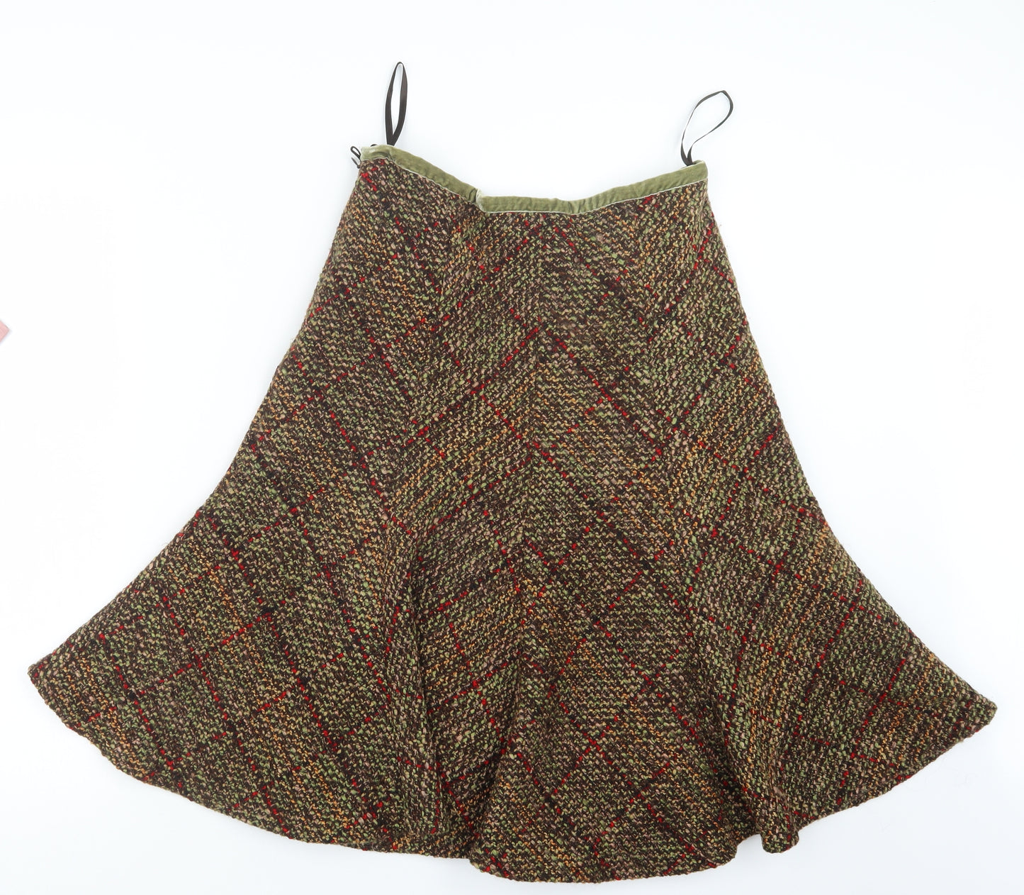 Per Una Womens Green   A-Line Skirt Size 12