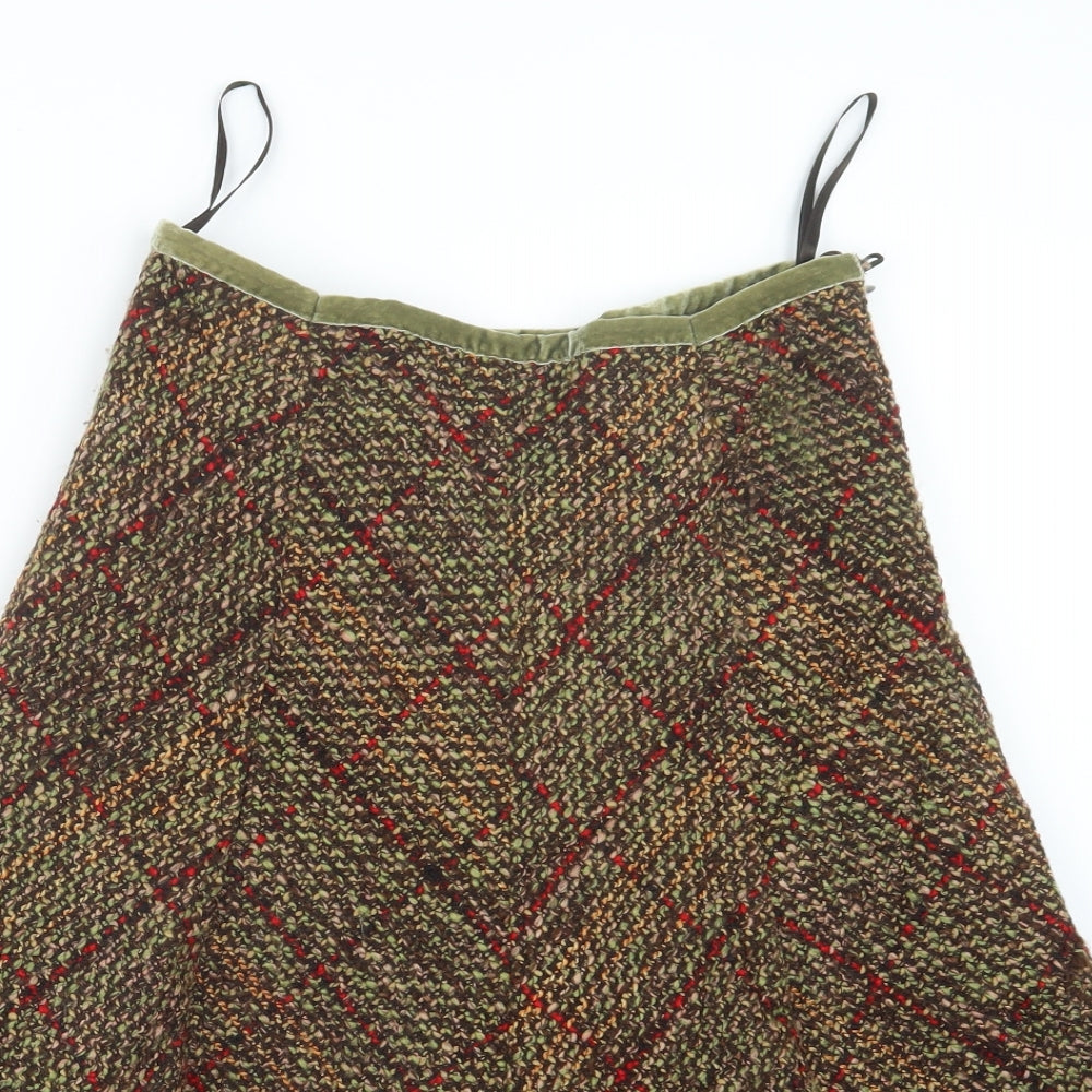 Per Una Womens Green   A-Line Skirt Size 12
