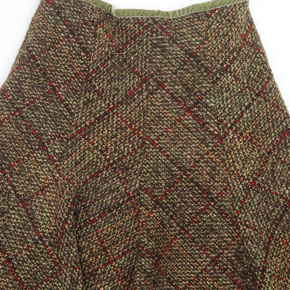 Per Una Womens Green   A-Line Skirt Size 12