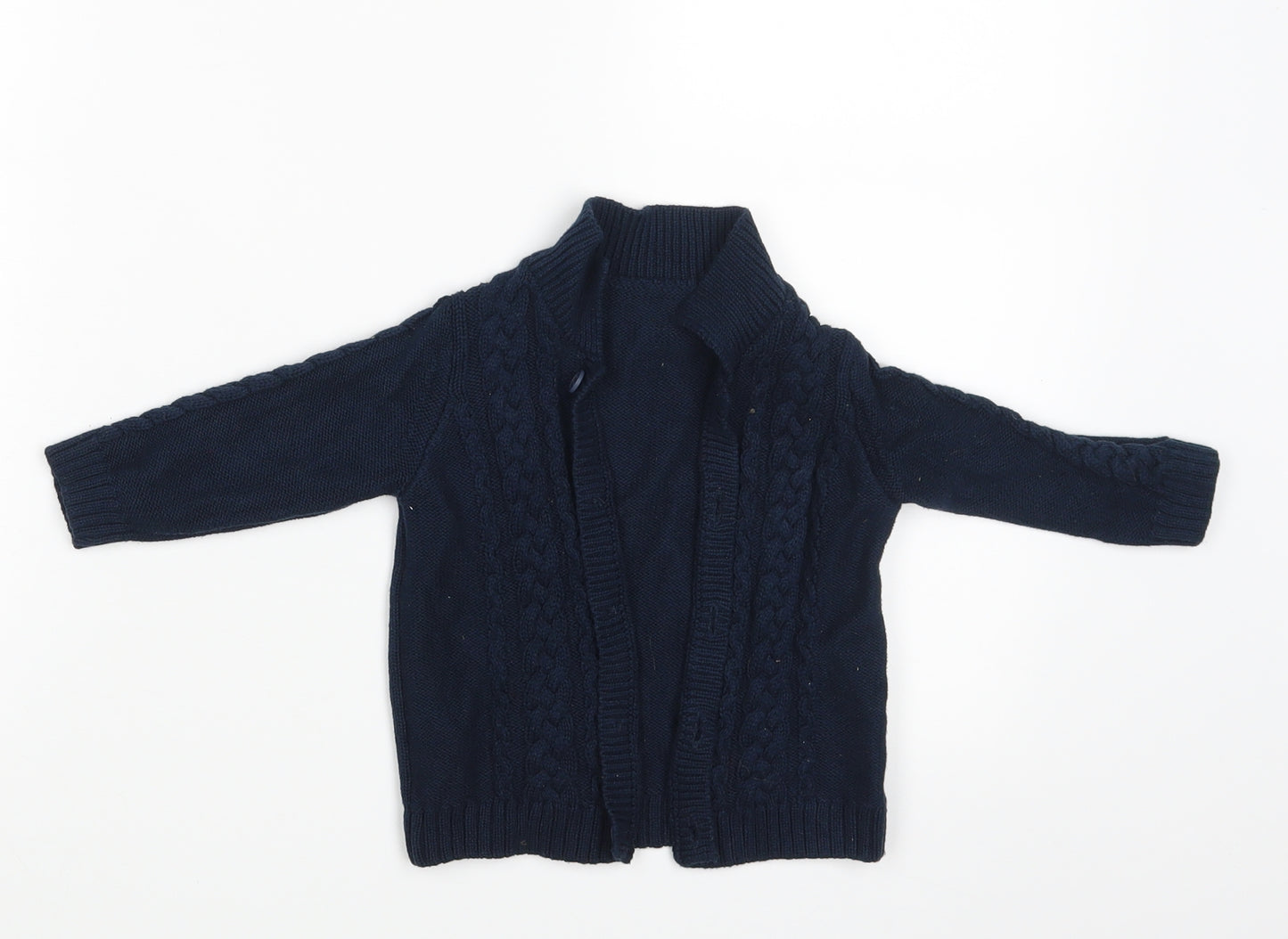 Matalan Baby Blue   Cardigan Jumper Size 6-9 Months