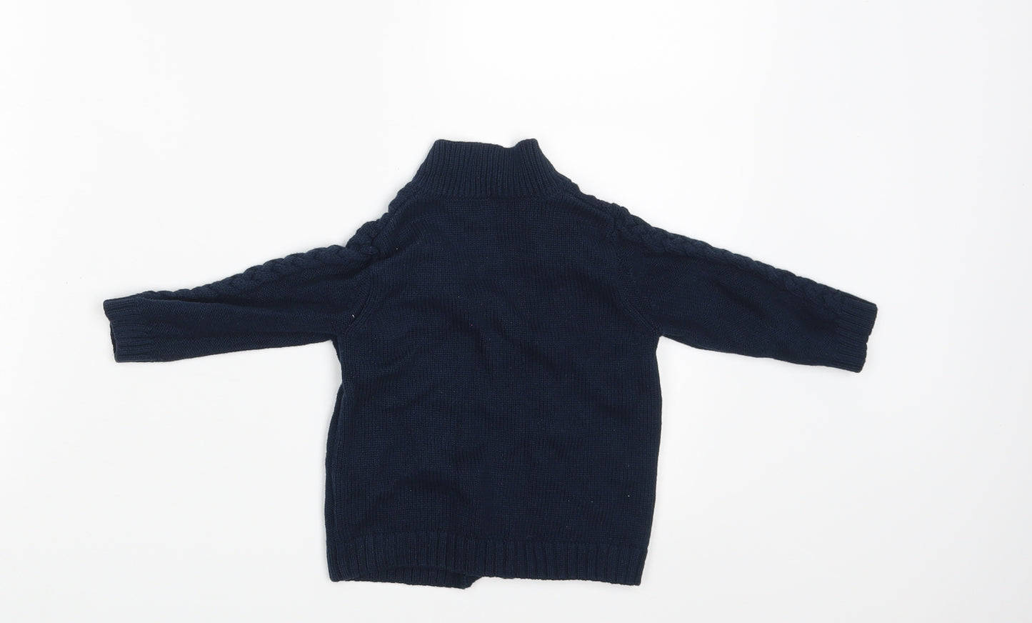 Matalan Baby Blue   Cardigan Jumper Size 6-9 Months