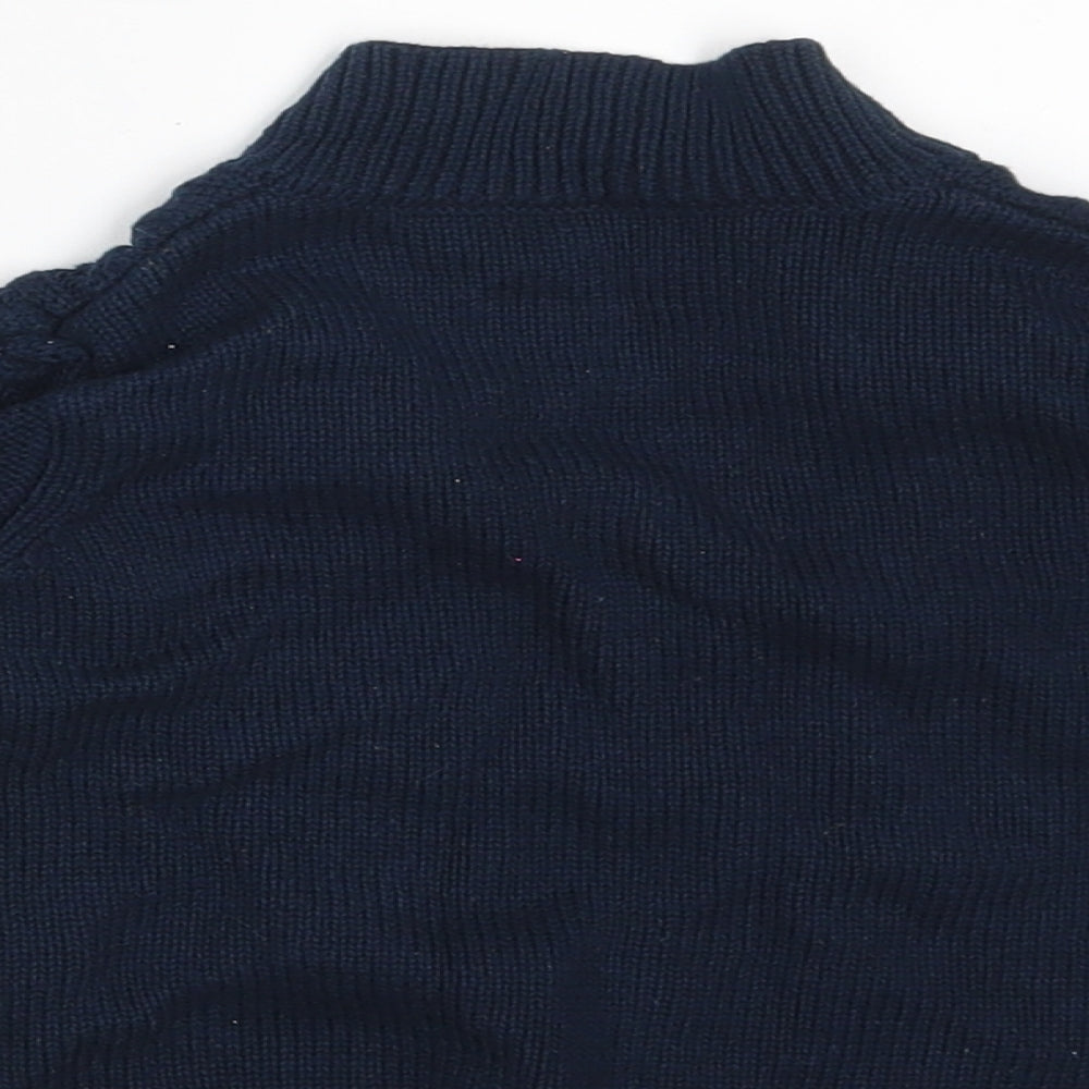 Matalan Baby Blue   Cardigan Jumper Size 6-9 Months