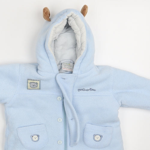 Sproggs Boys Blue   Babygrow One-Piece Size 3-6 Months