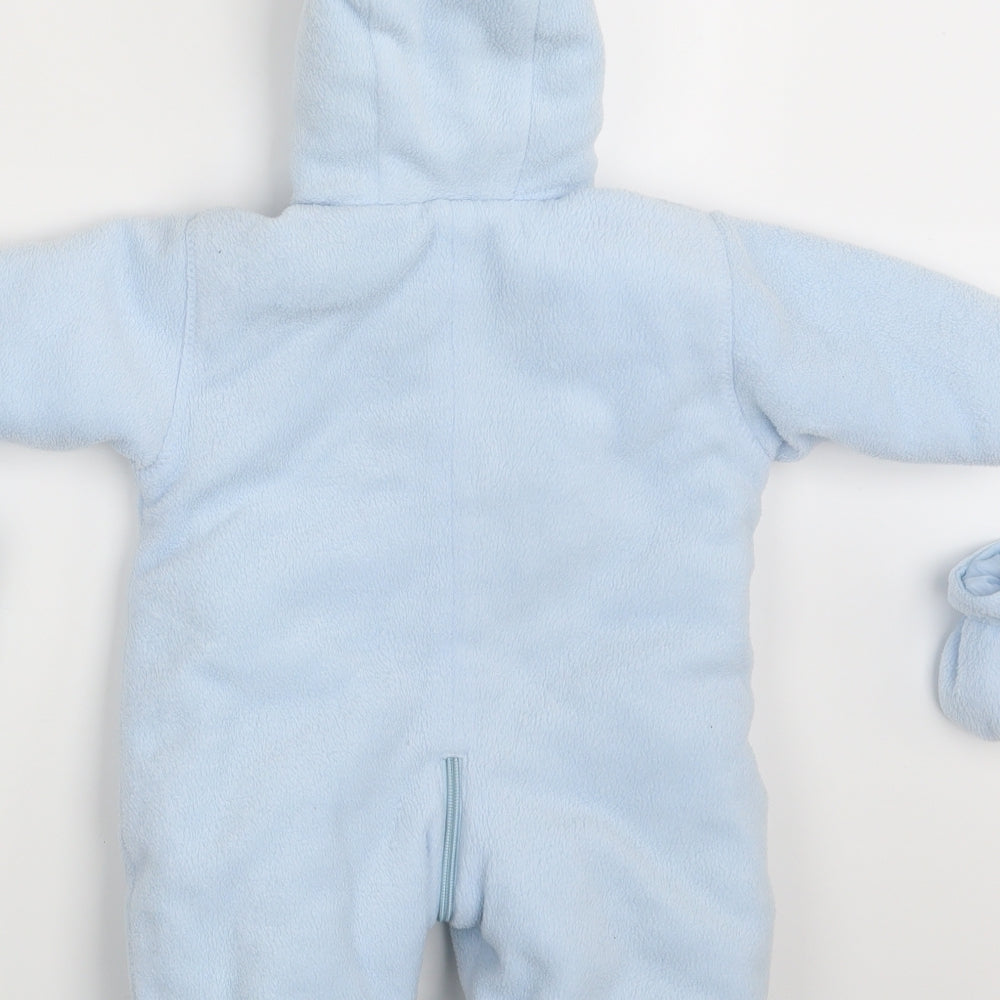 Sproggs Boys Blue   Babygrow One-Piece Size 3-6 Months