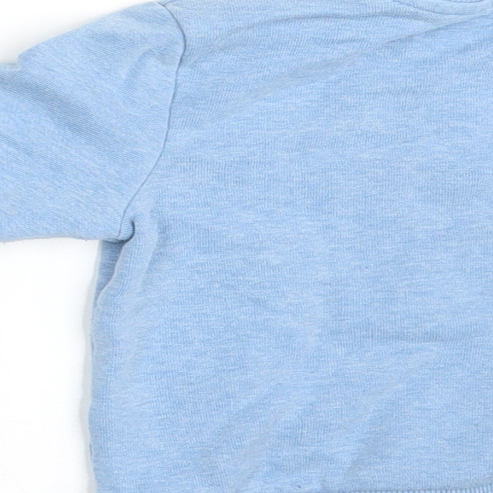 George Boys Blue   Pullover Jumper Size 12-18 Months  - See You Later Alligator