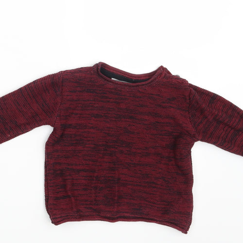 Primark Boys Purple   Pullover Jumper Size 12-18 Months