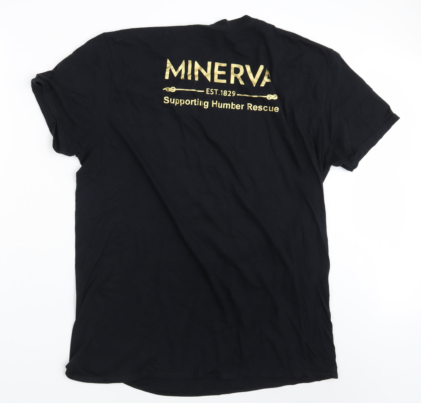 Anvil Mens Black    T-Shirt Size XL  - Dead Bod