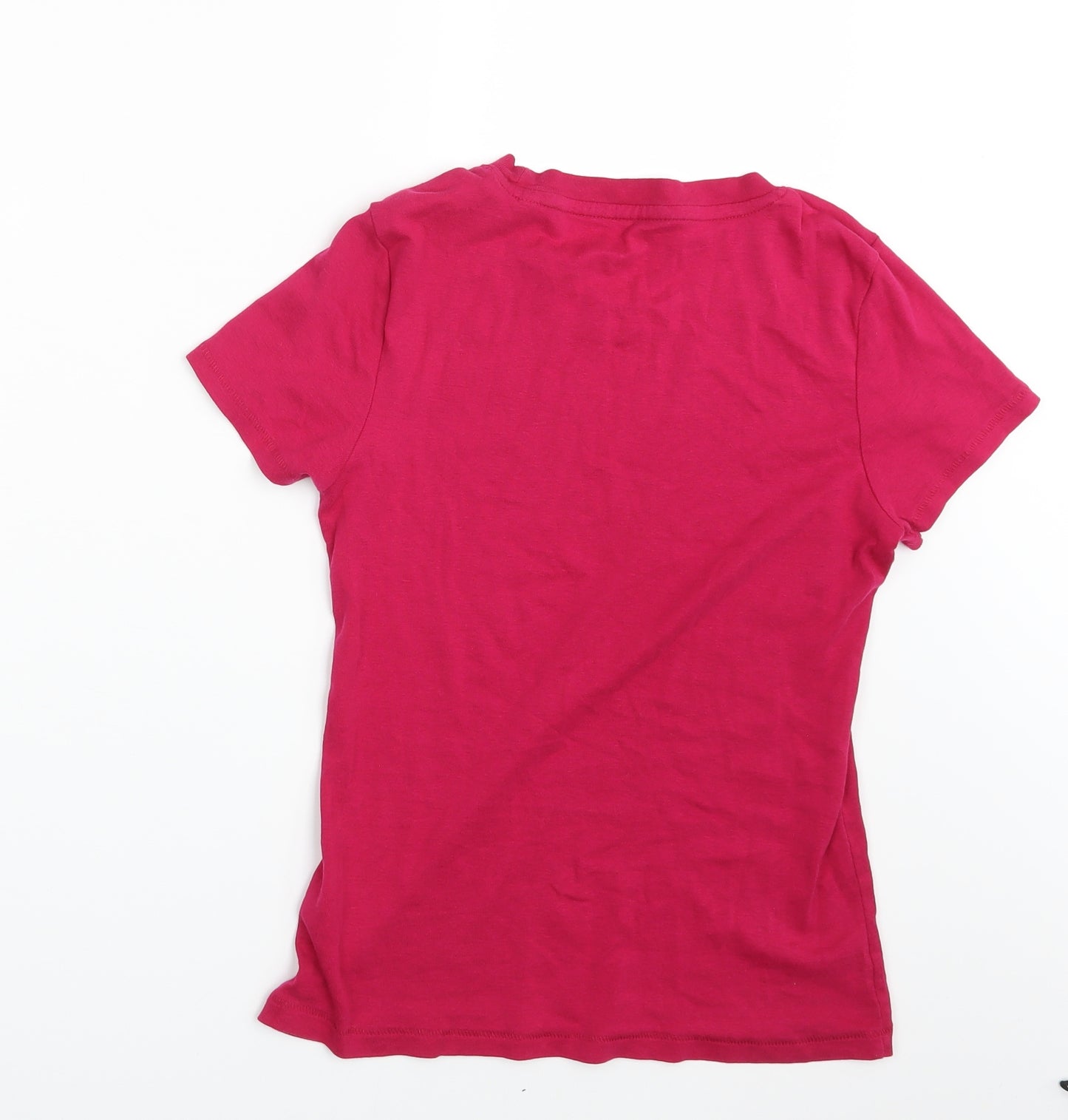 TU Womens Pink   Basic T-Shirt Size 12