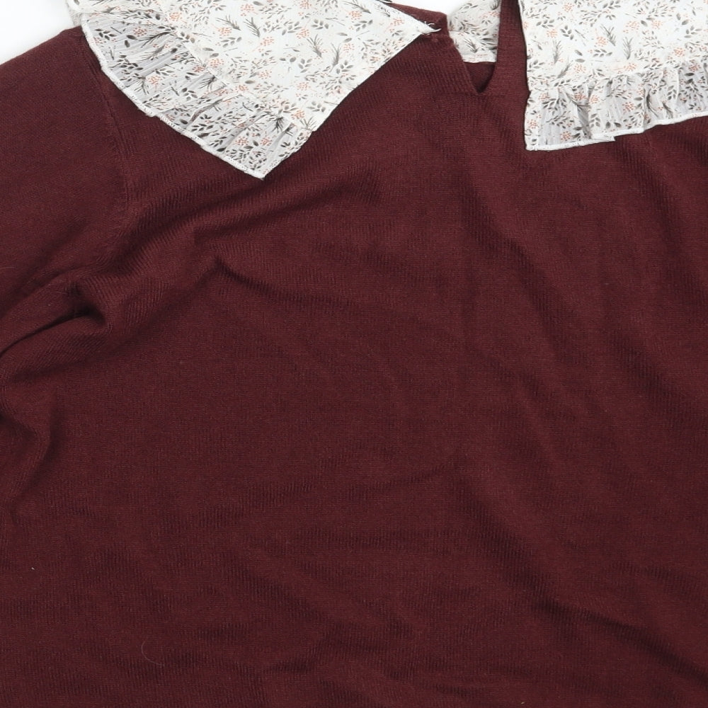 TU Womens Purple   Pullover Jumper Size 12