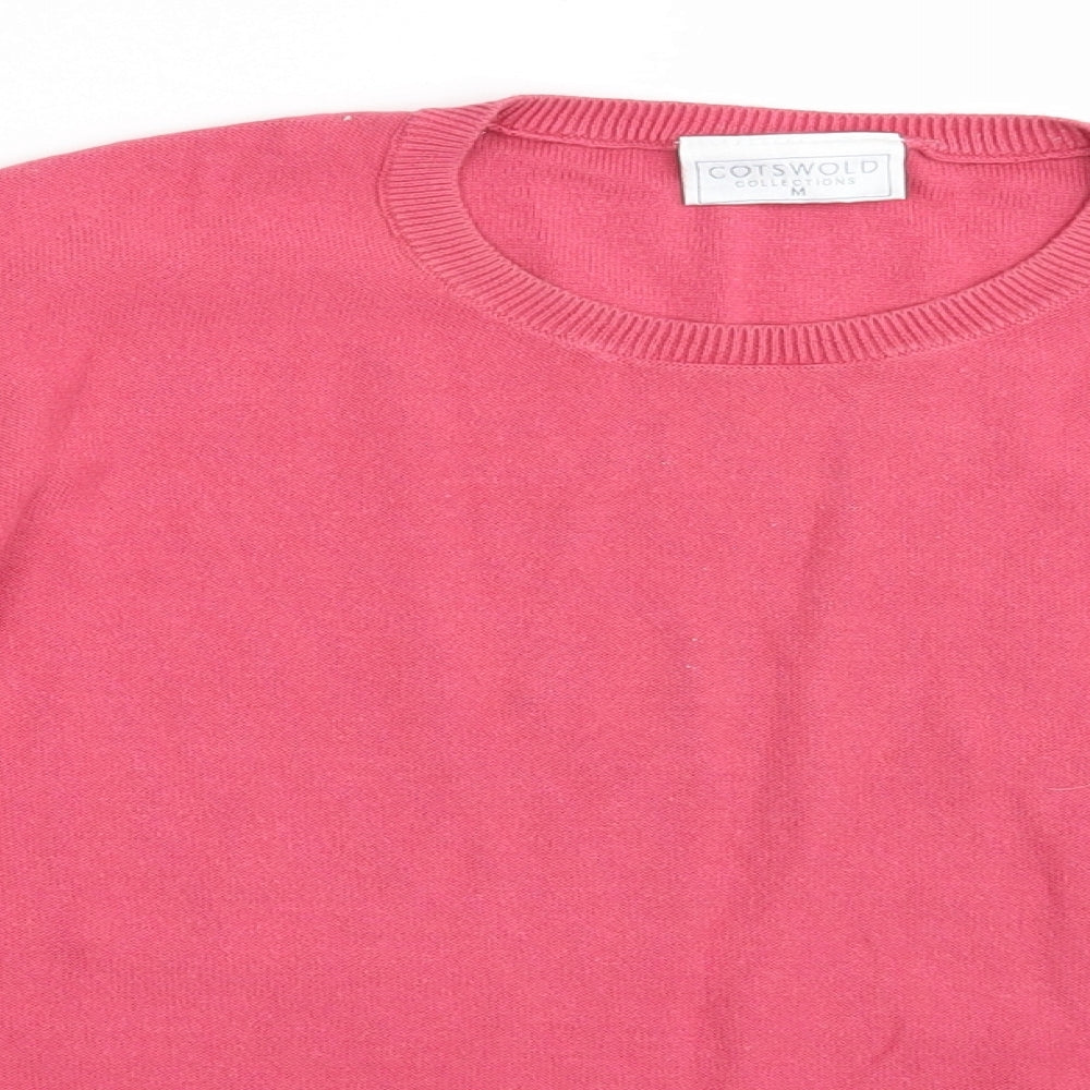 Cotswold Womens Pink   Pullover Jumper Size M