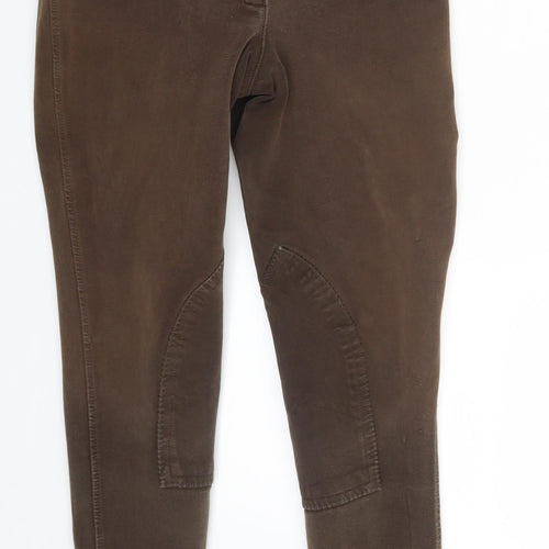 Mountain Horse Womens Brown  Denim Cropped Jeans Size 26 in L27 in
