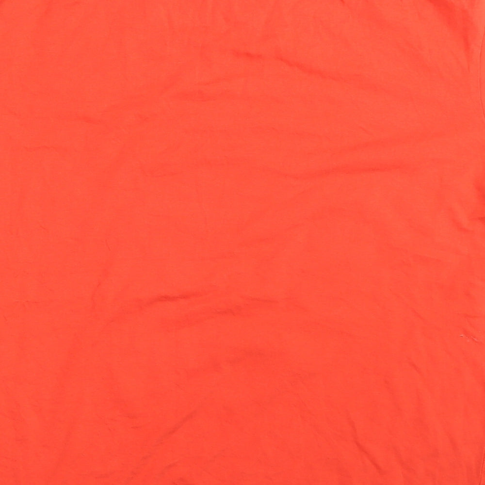 Quicksilver Mens Orange    T-Shirt Size XL
