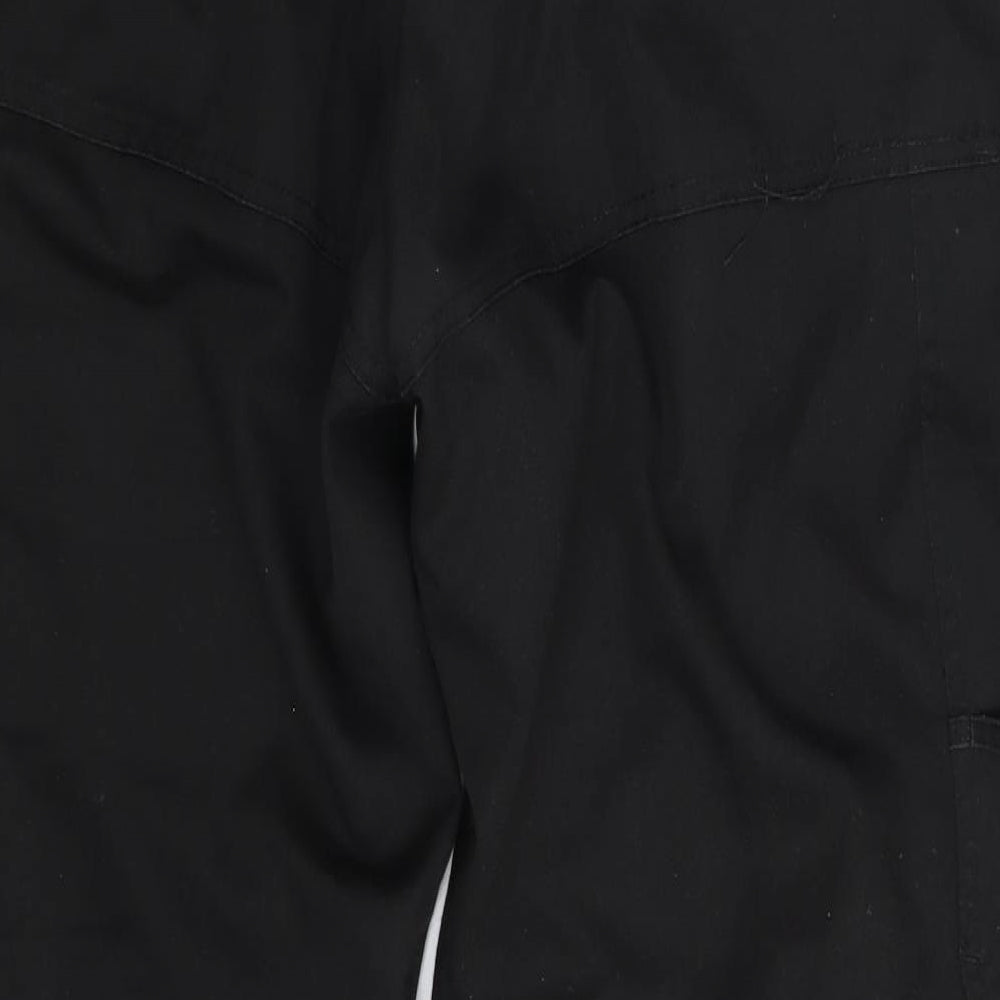 Rigour Mens Black   Cargo Trousers Size 38 in L32 in