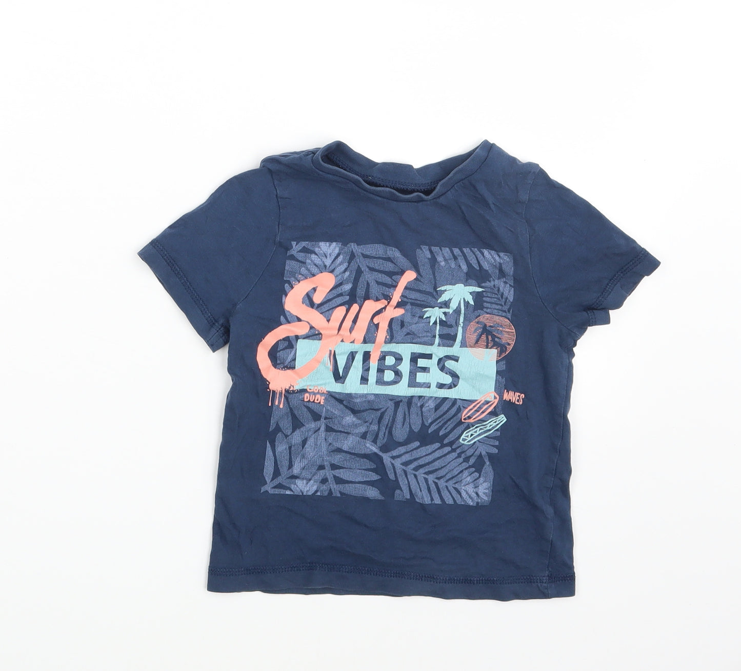 Preworn Boys Blue   Basic T-Shirt One Size  - Surf Vibes