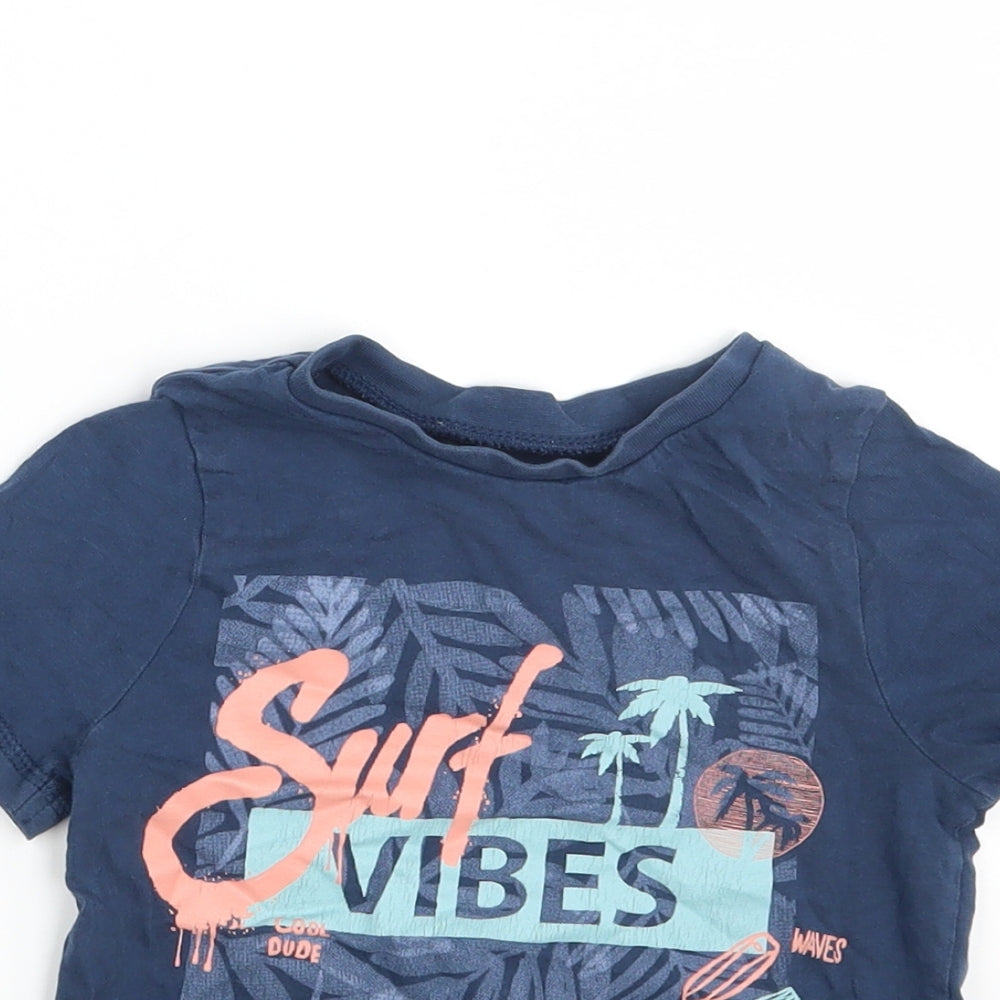 Preworn Boys Blue   Basic T-Shirt One Size  - Surf Vibes
