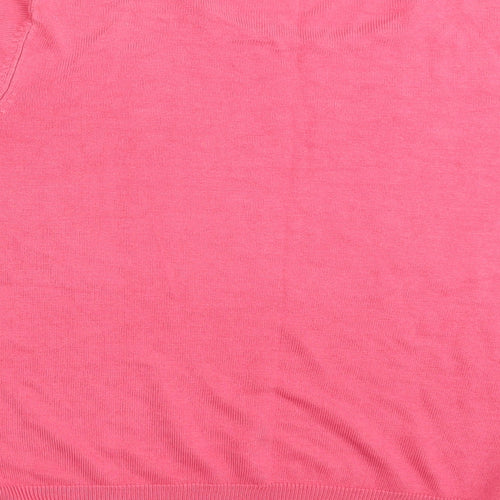 Preworn Womens Pink   Pullover Jumper One Size
