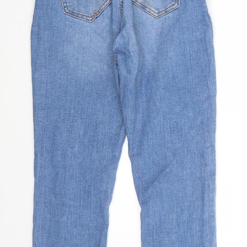 Denim Co. Womens Blue  Denim Skinny Jeans Size 10 L26 in