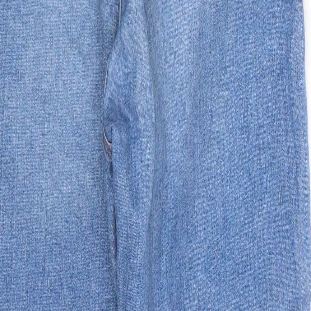 Denim Co. Womens Blue  Denim Skinny Jeans Size 10 L26 in