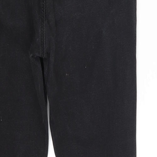 Denim Co. Womens Black  Denim Skinny Jeans Size 10 L27 in