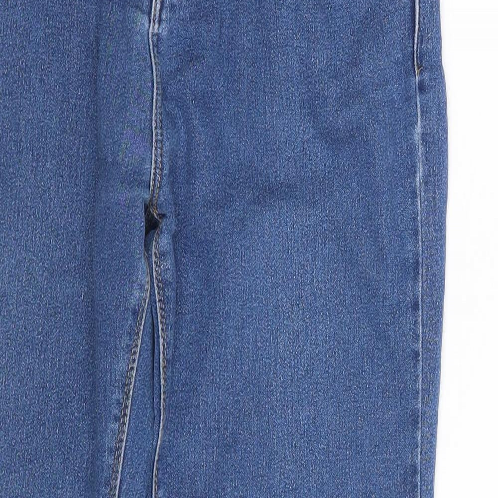 Preworn Girls Blue  Denim Skinny Jeans One Size