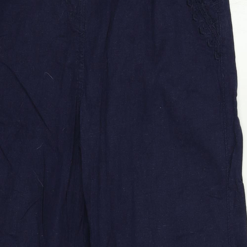 George Womens Blue   Cargo Trousers Size 14 L28 in