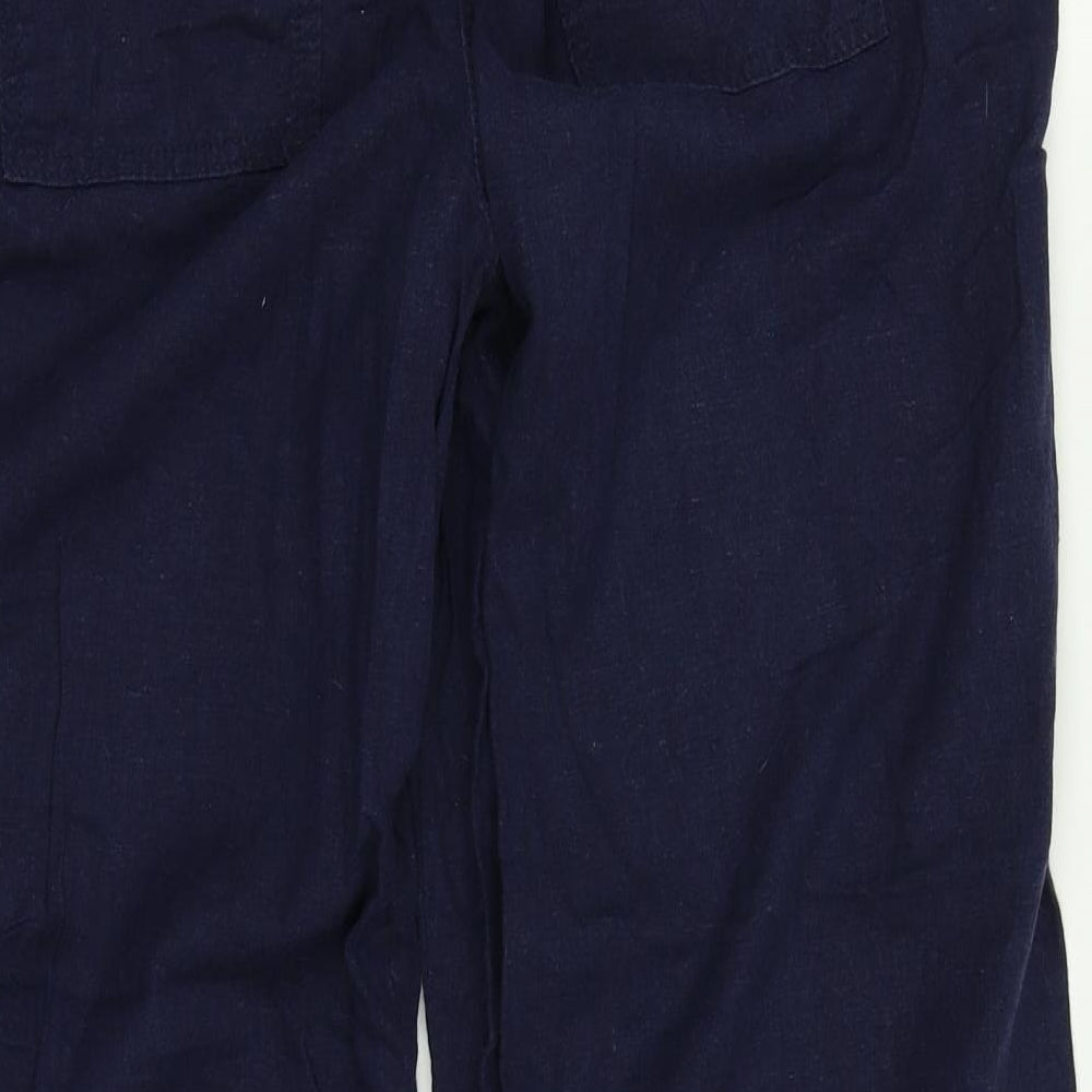 George Womens Blue   Cargo Trousers Size 14 L28 in