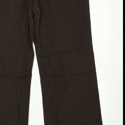 Lexxi Womens Brown   Trousers  Size 14 L27 in